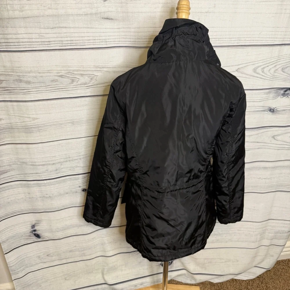 Michael Kors Black rain jacket with many pockets
